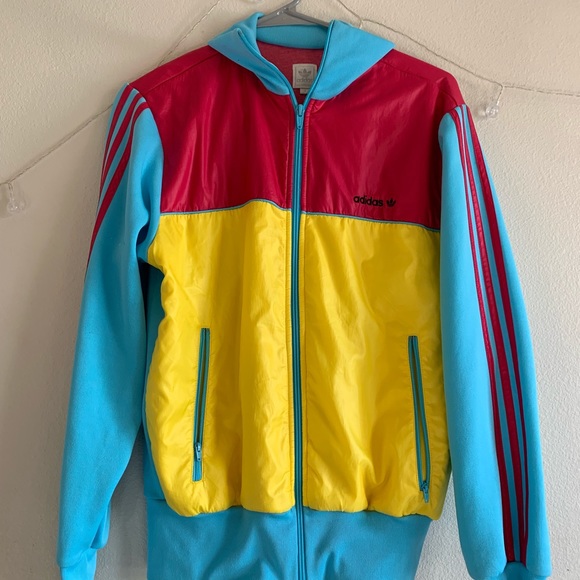 adidas colourful jacket